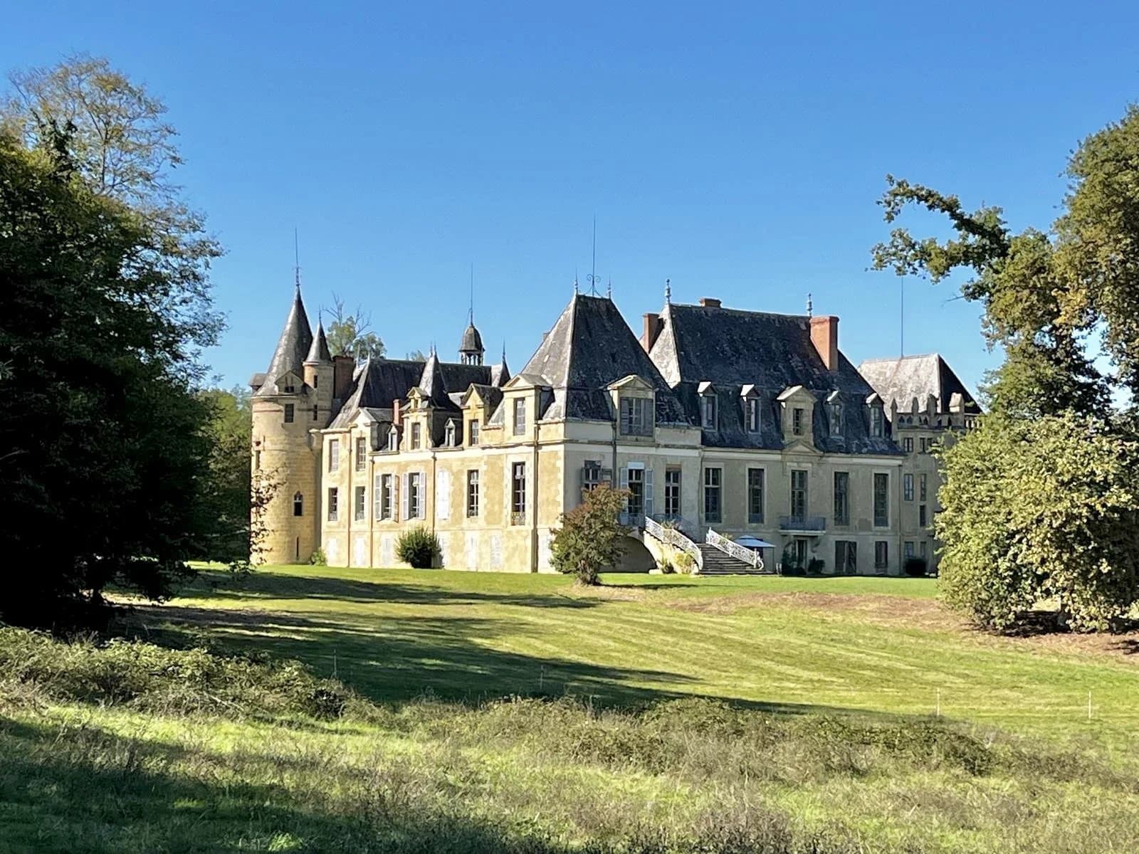 19th Century Château With Chapel, Outbuildings, Woods, And Pond 2