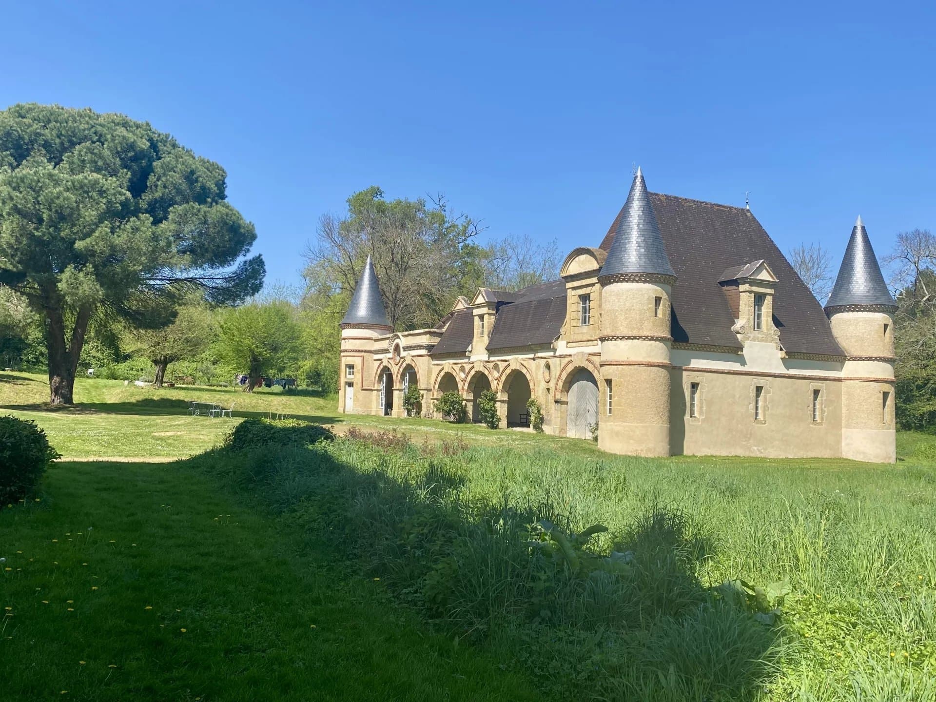 19th Century Château With Chapel, Outbuildings, Woods, And Pond 3