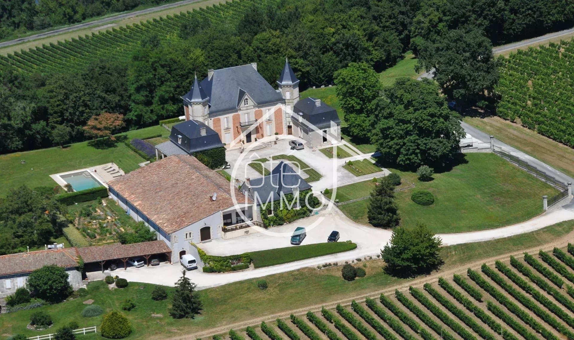 Exceptional Château Surrounded By Vineyards With Unobstructed Countryside Views 3