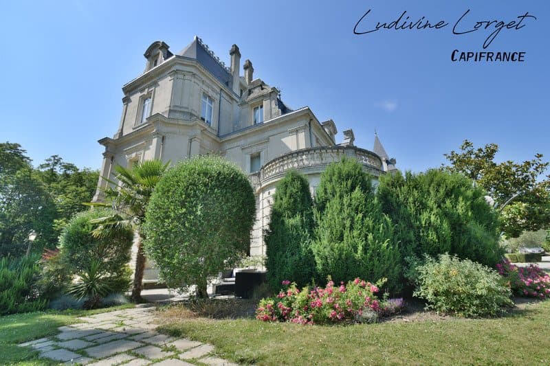 Elegant 19th Century Château With Indoor Pool And Guest House