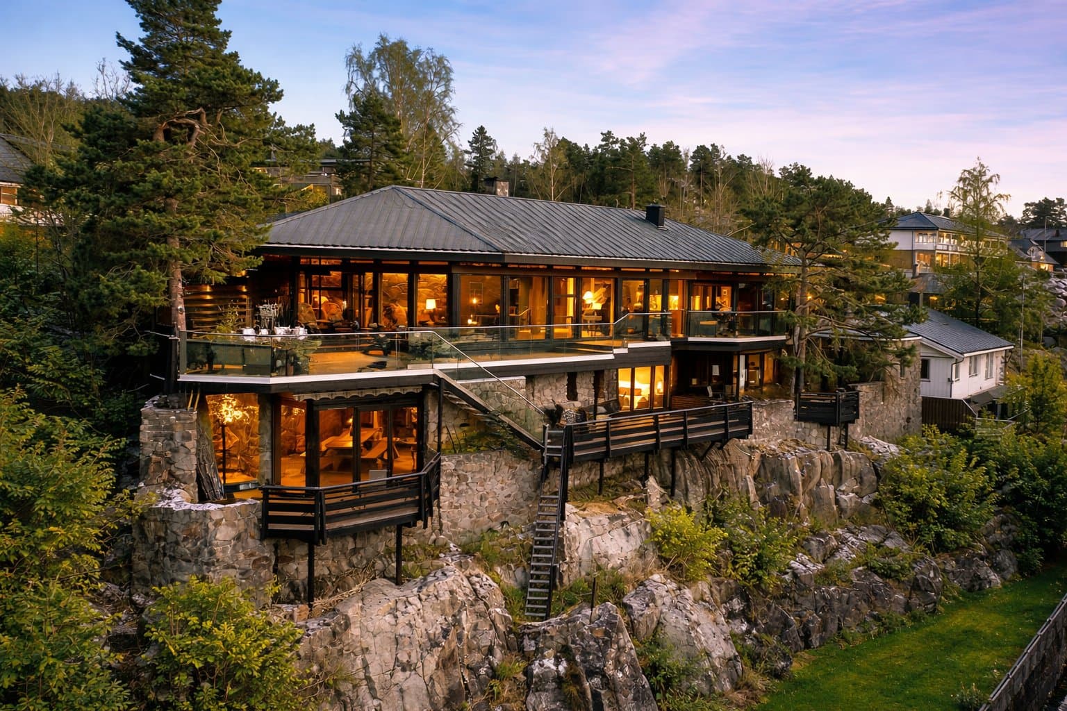 Architect Designed House With Unobstructed Views Of The Oslo Fjord 3