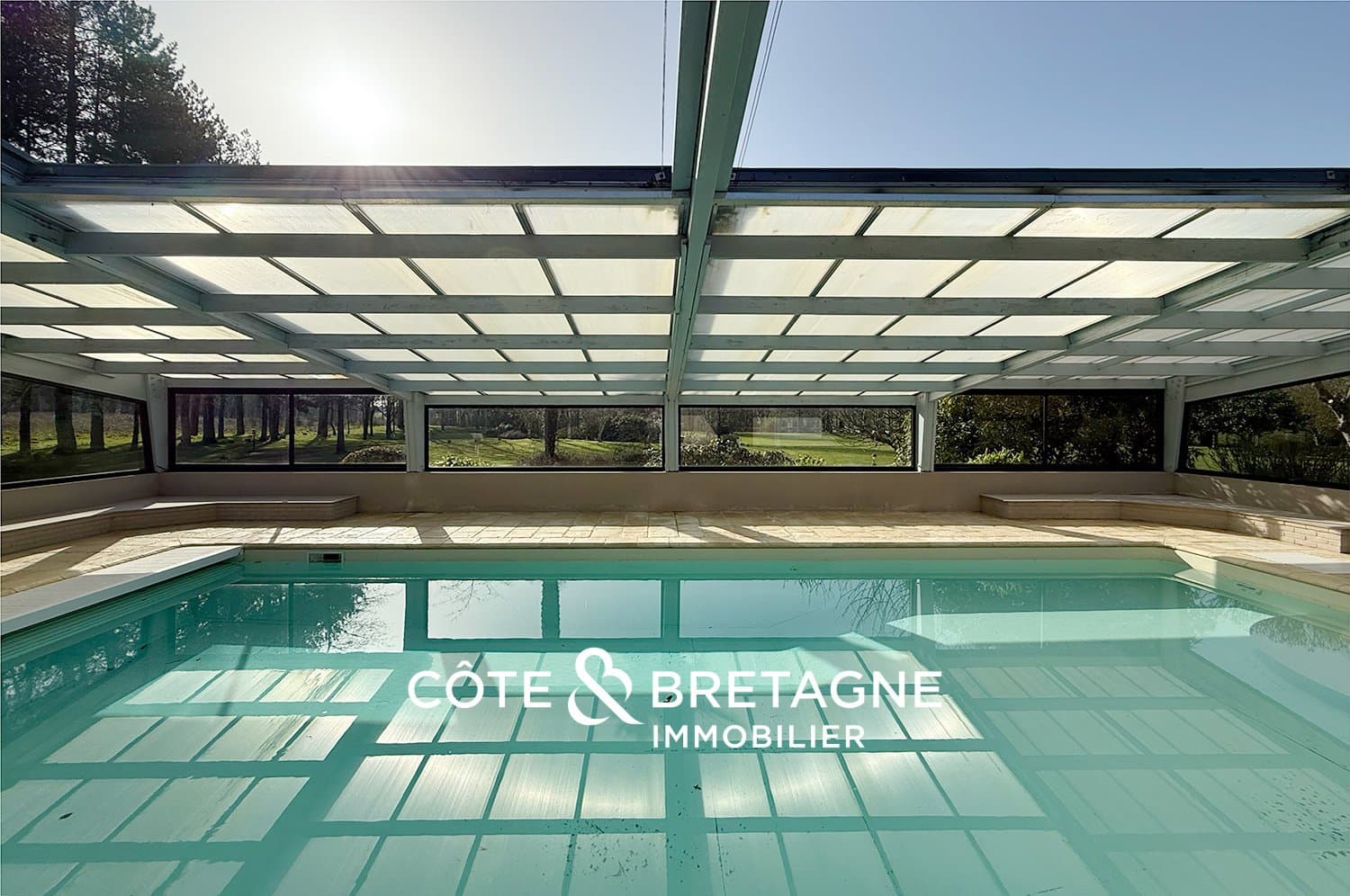 Prestigious Property with Indoor Pool, Tennis Court, and 6 Hectares of Park 5