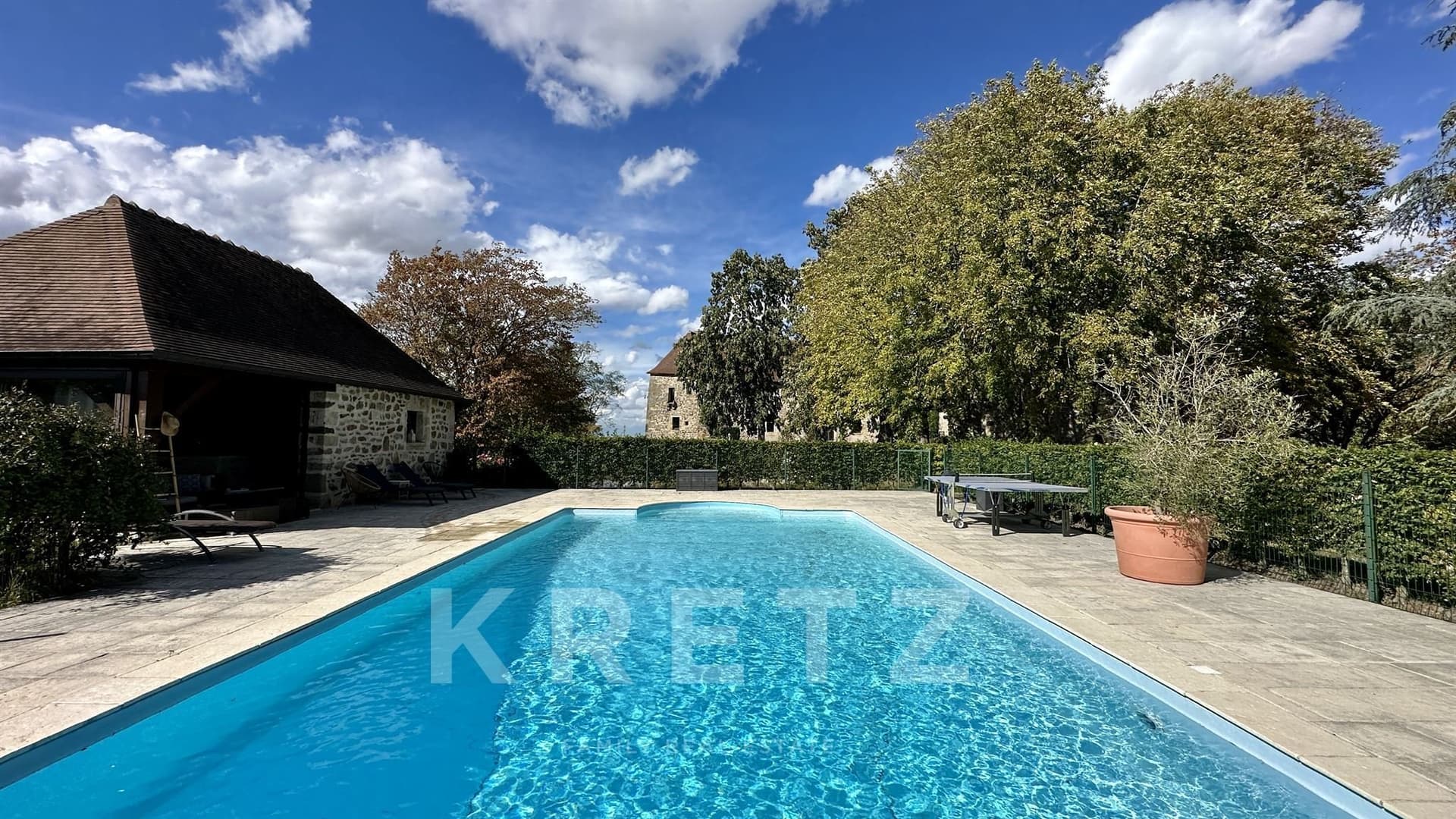 Historic Castle with Moat and Swimming Pool in Bourbonnais