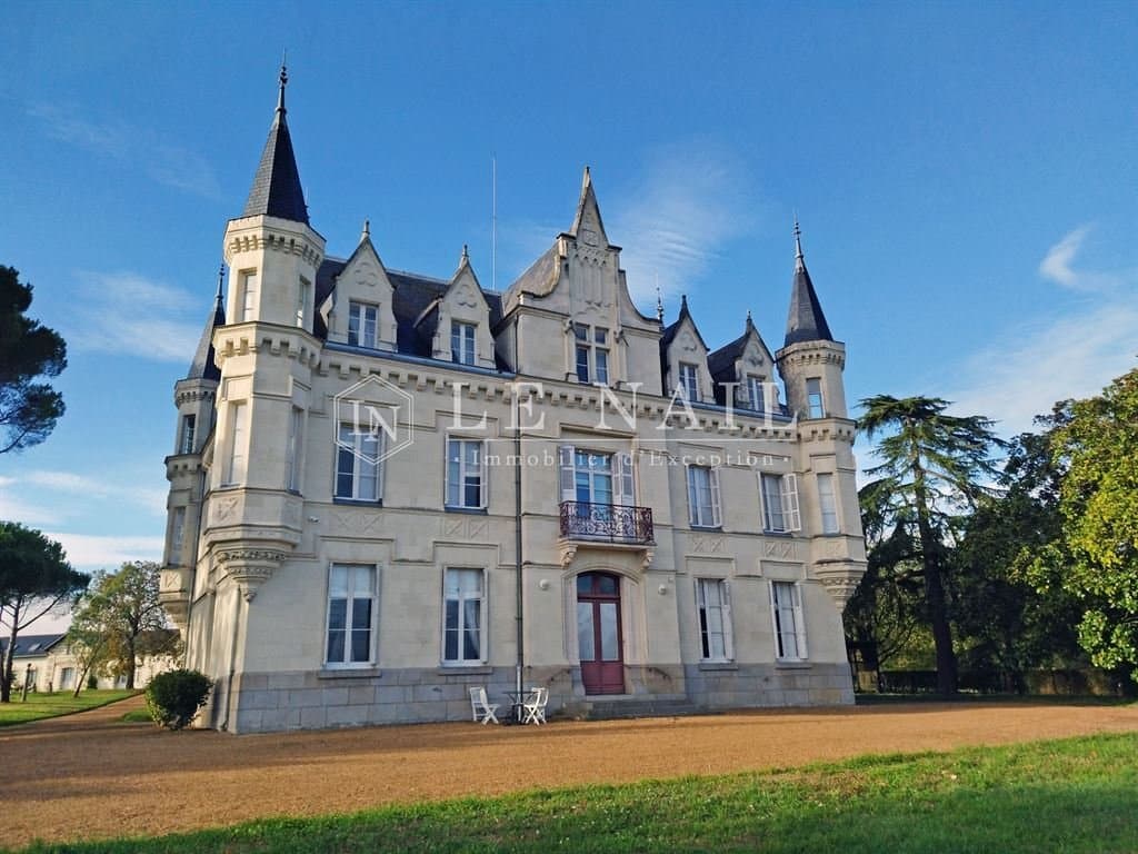 Elegant 19th Century Château Overlooking The Loire River