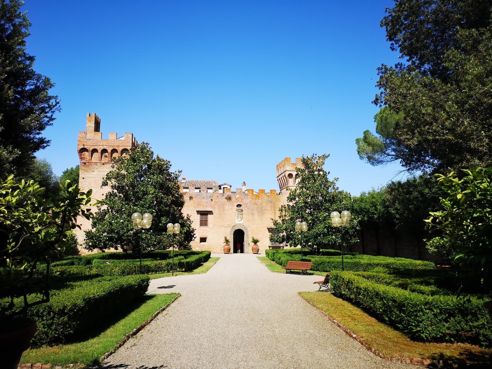 Castello Molineto: A Historic Tuscan Castle Estate With Extensive Land — in Tuscany, Italy