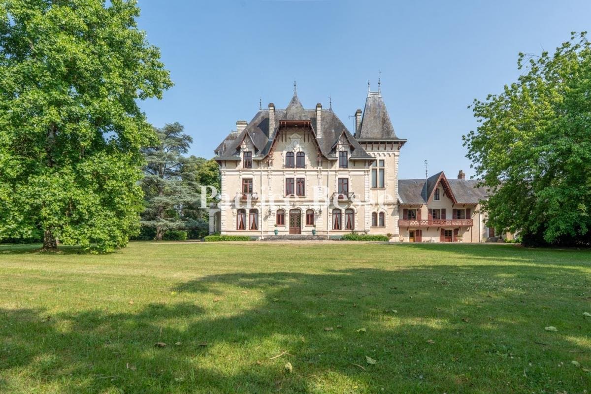 Late 19th Century Château Surrounded By 140 Hectares Of Grounds