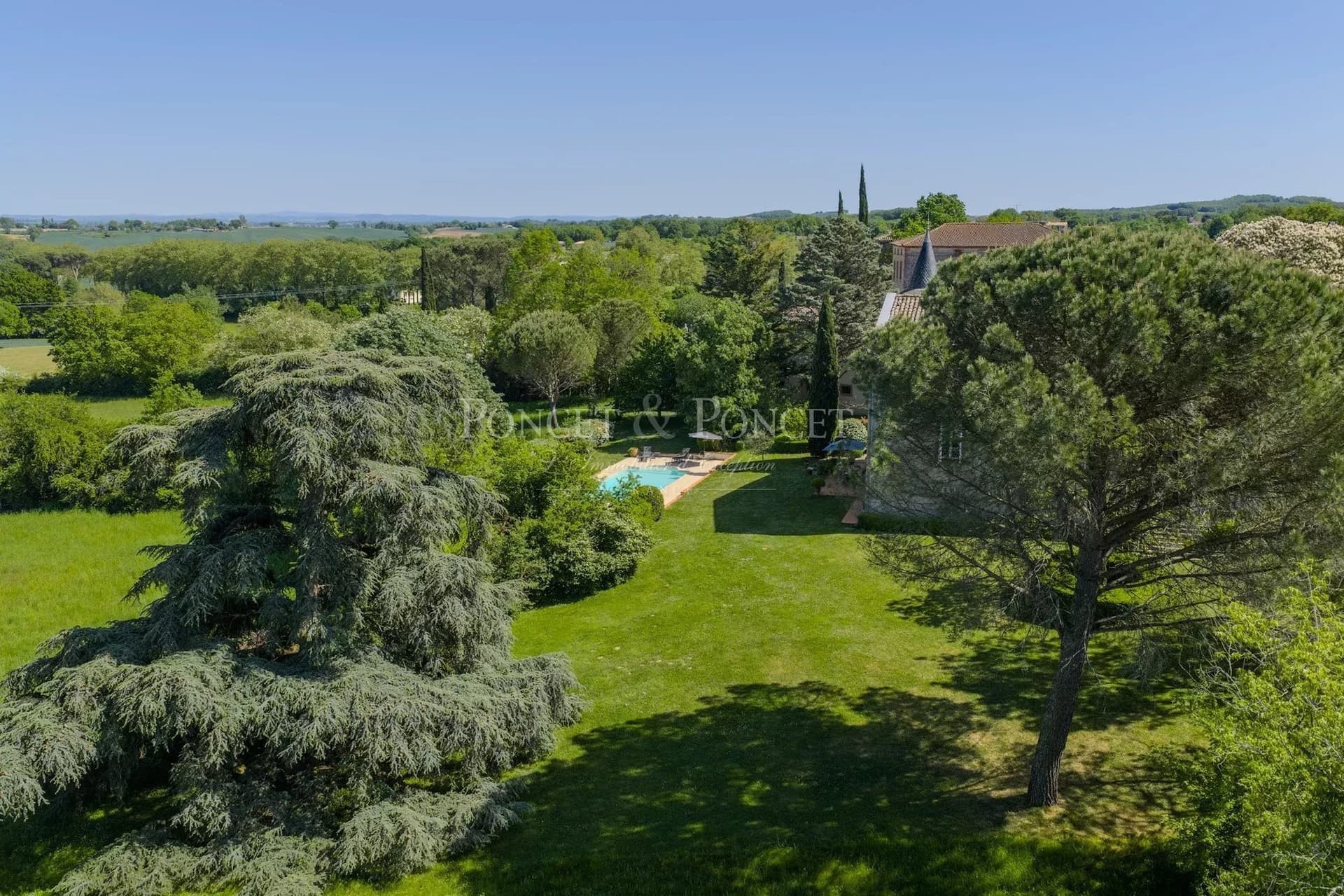 Elegant 19th Century Château With Swimming Pool And Stud Farm 4