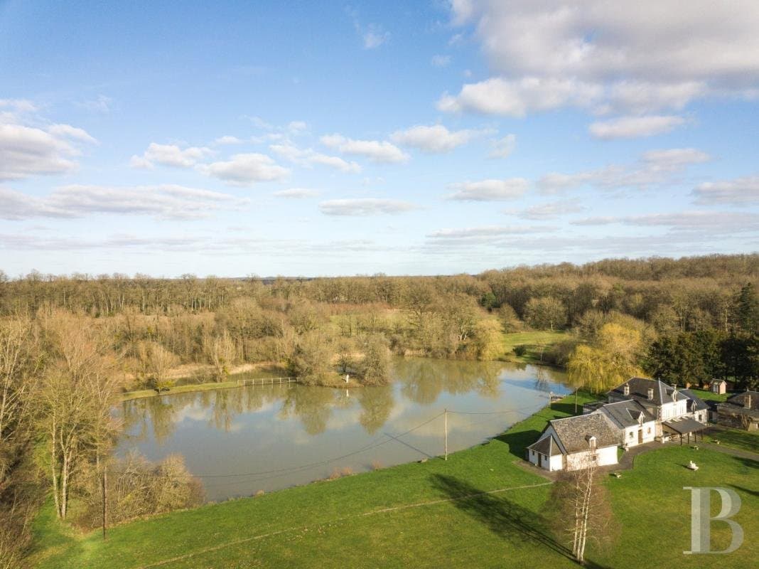 19th Century Château With Lake, Chapel, And Outhouses In 30 Hectares 4