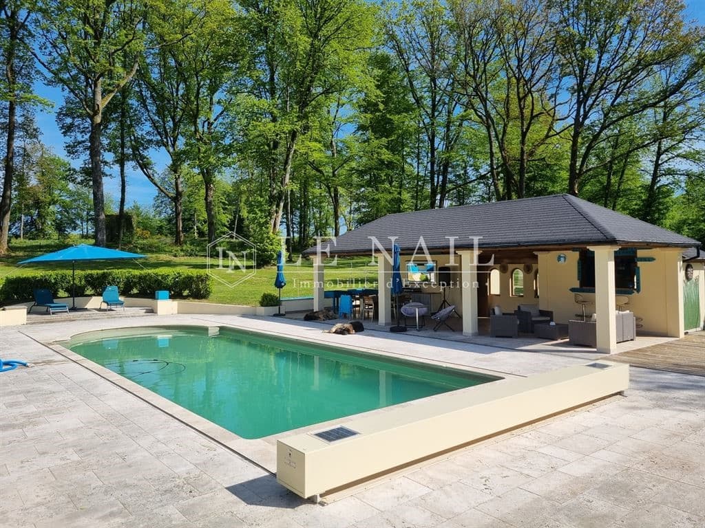 19th Century Château with Pool and English Parkland 5
