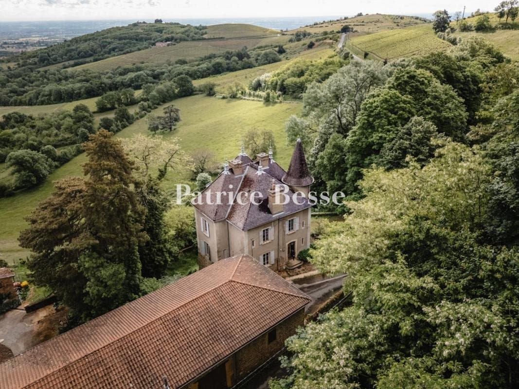 Château With Vat House On A Former Winemaking Estate With 180° Views 2