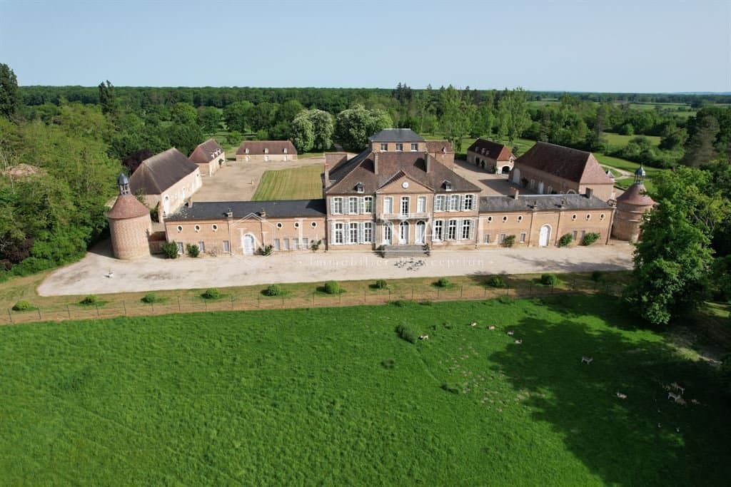 Elegant 18th Century Château Surrounded By Lush Parkland 3