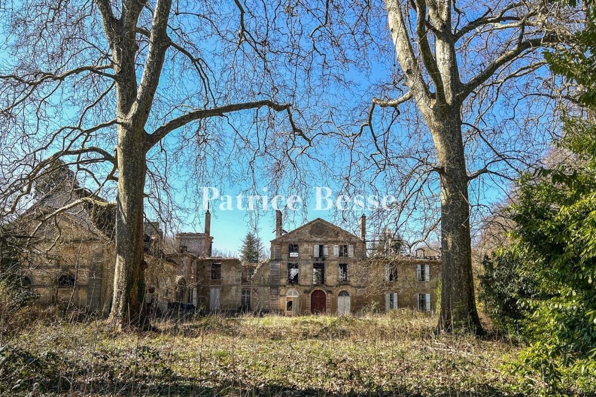 Historical 18th Century Château De Cussigny With Grassy Esplanade And Moats — Château for sale in Burgundy, France