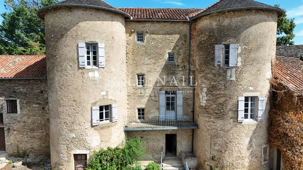 13th Century Château With Event Hosting Potential Near Mâcon