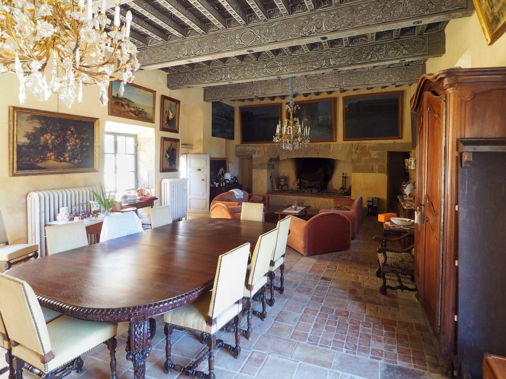 Restored Medieval Château With Unique Architectural Features 5