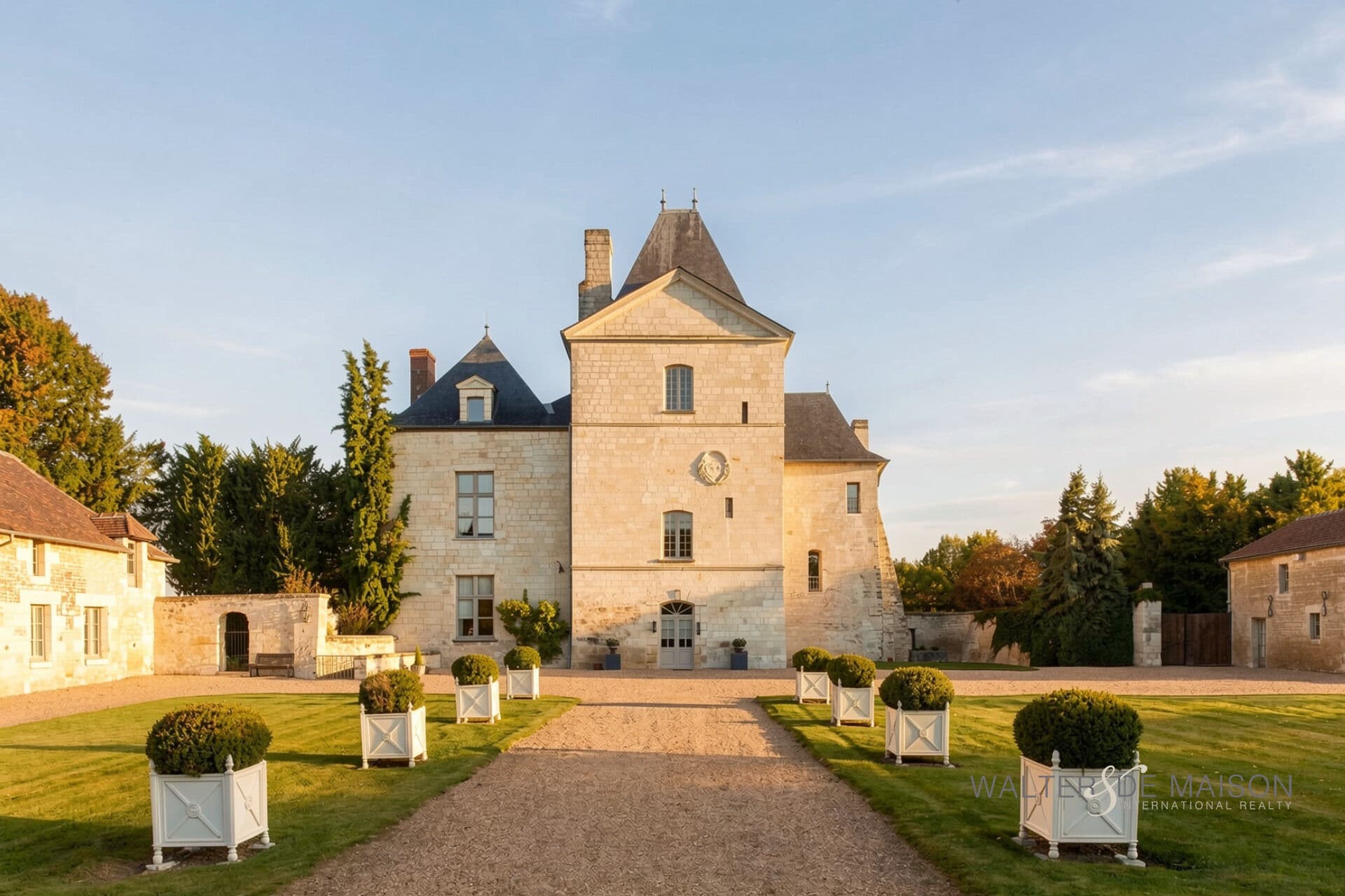 Historic Château de Chargé With 9 Bedrooms And 6 Hectares Of Landscaped Grounds