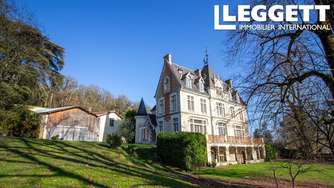 Stunning 19th Century Château Equestrian Estate With Outbuildings 2