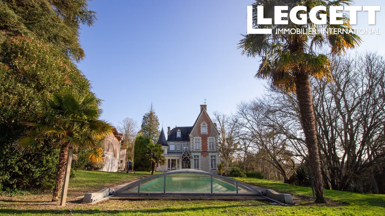 Stunning 19th Century Château Equestrian Estate With Outbuildings 3