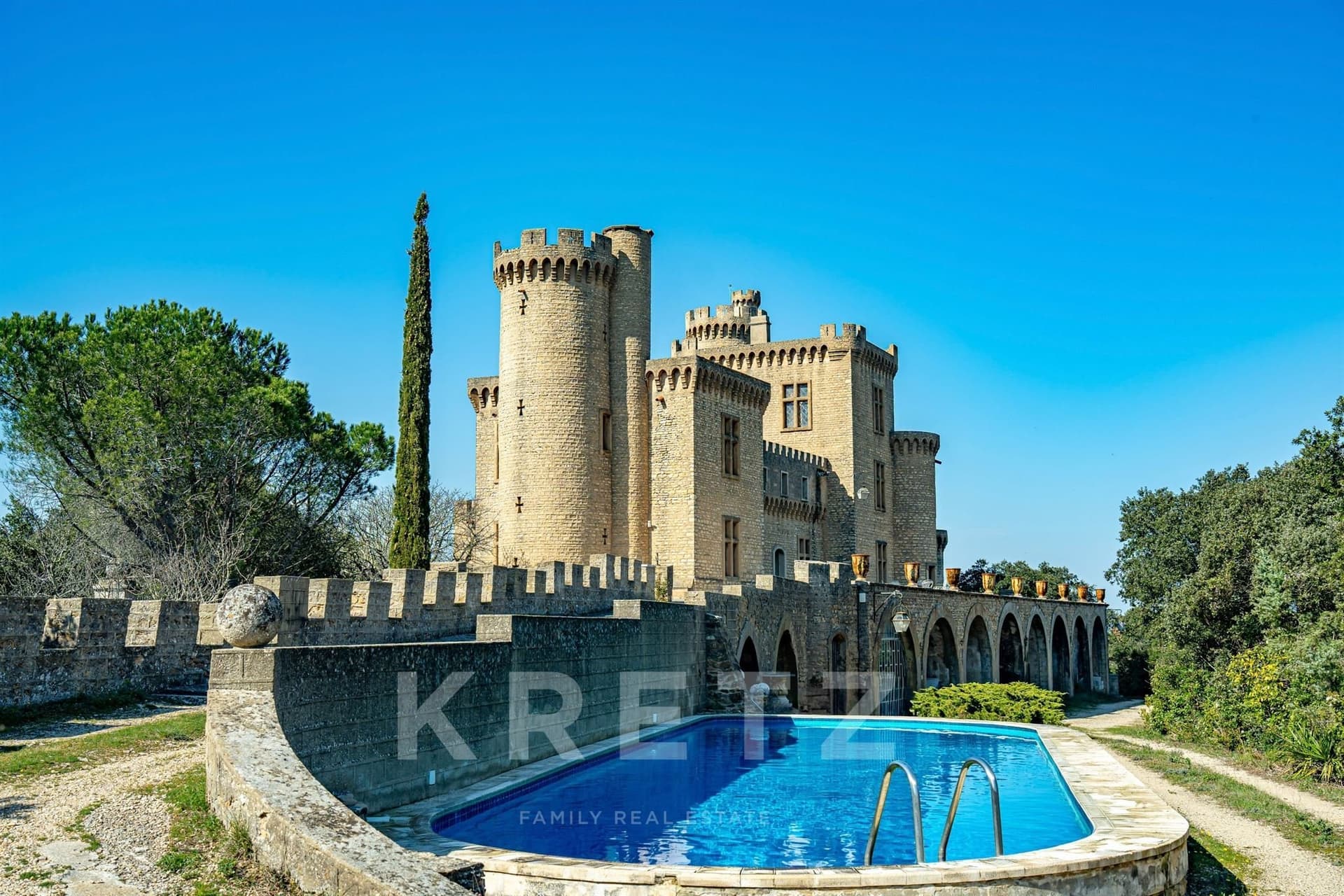 Exceptional 19th Century Castle Panoramic View And Swimming Pool 4