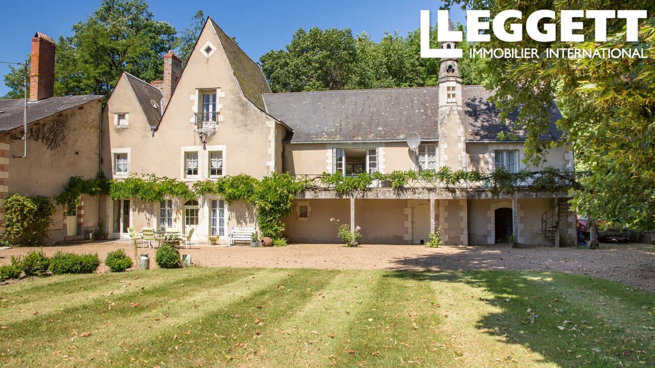 Historic Château With Large Grounds And Watermill For Restoration