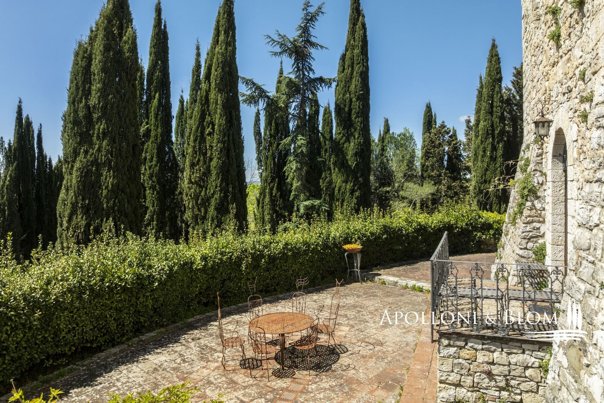Historic Castle With Tower, Guest Cottage, And Art Studio In Chianti 4