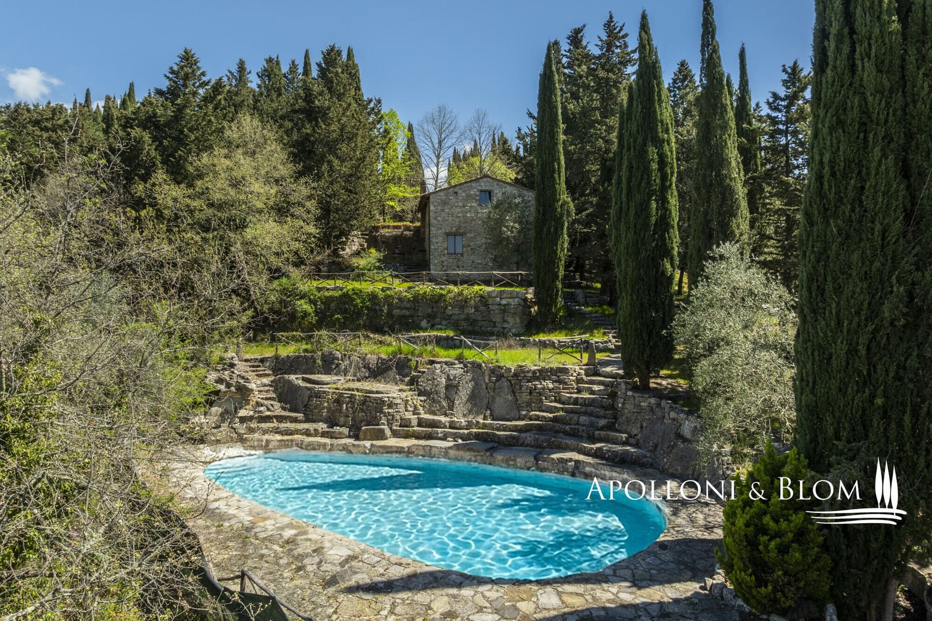 Historic Castle With Tower, Guest Cottage, And Art Studio In Chianti 5