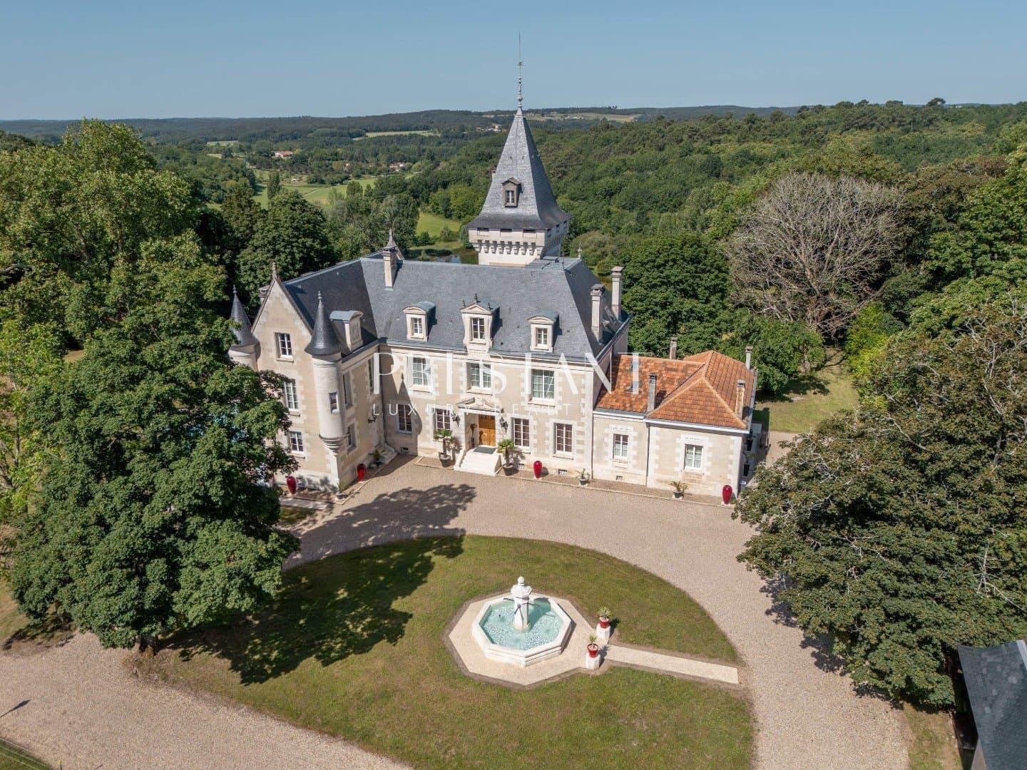 Exceptional Equestrian Estate With Renovated Château And Professional Facilities — Château for sale in Poitou-Charentes, France