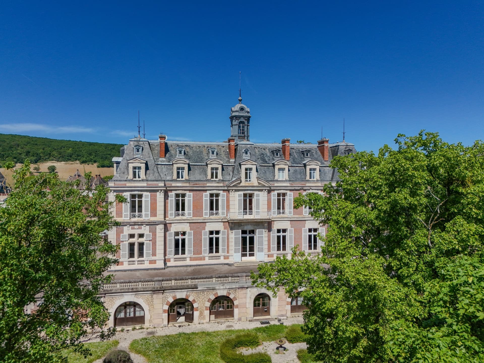Elegant 19th Century Château with 17 Bedrooms and Vast Terraces