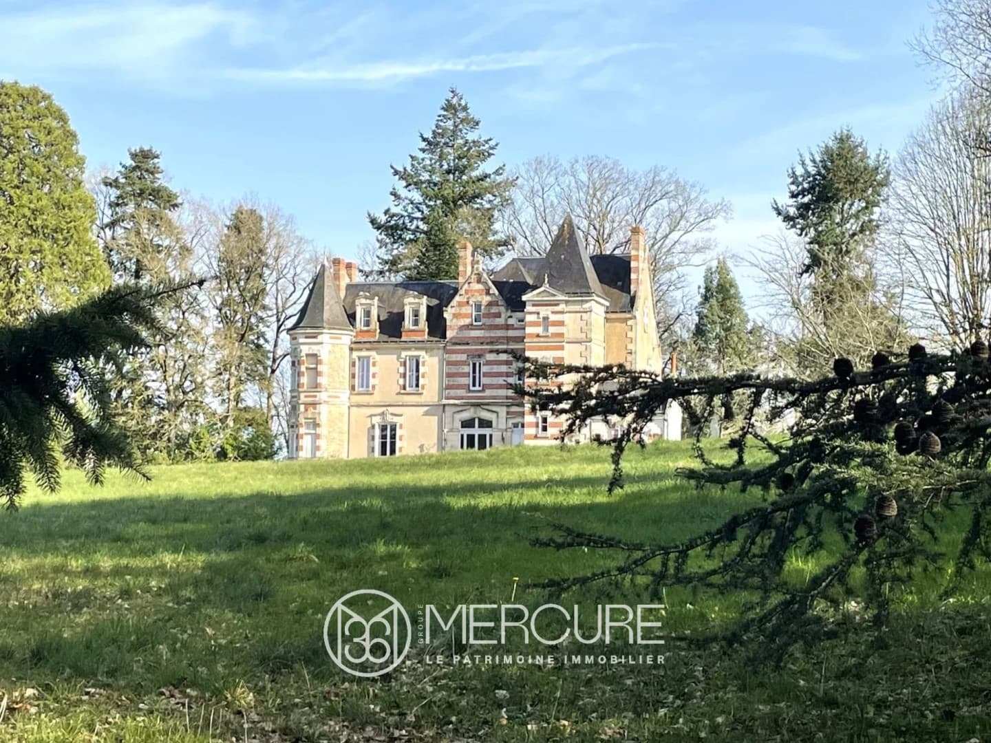 Château with Caretaker's House and Expansive Grounds — Château for sale in Deux-Sèvres, Nouvelle-Aquitaine