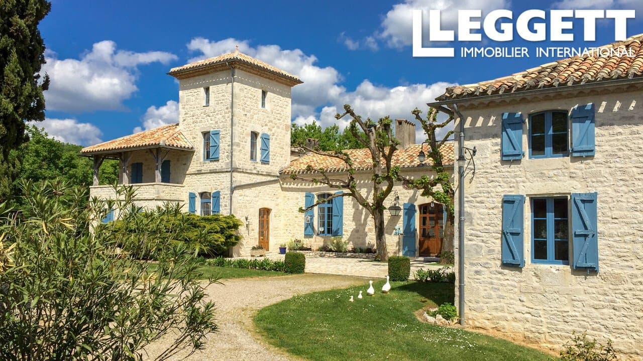 Exceptional Renovated Château With Guest House, Pool And Stunning Views — in Occitanie, France