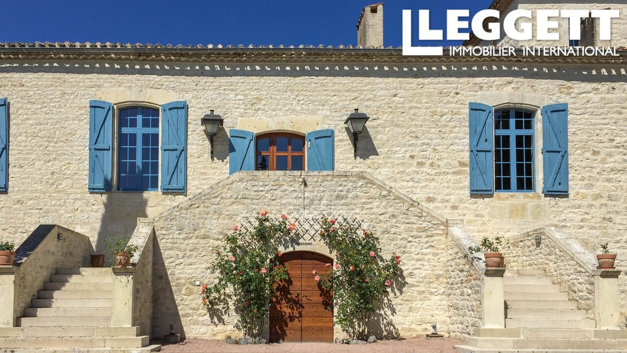 Exceptional Renovated Château With Guest House, Pool And Stunning Views 3