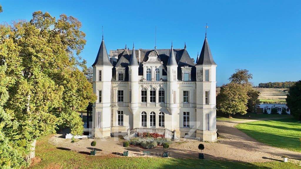 Restored Neo-Gothic Castle With Extensive Grounds And Multiple Accommodations — in France