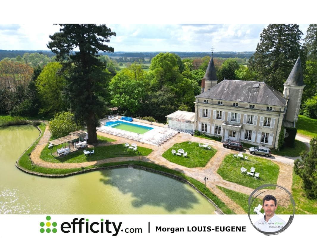Restored Castle with Villa and Heated Pool in Tournon-Saint-Pierre 3
