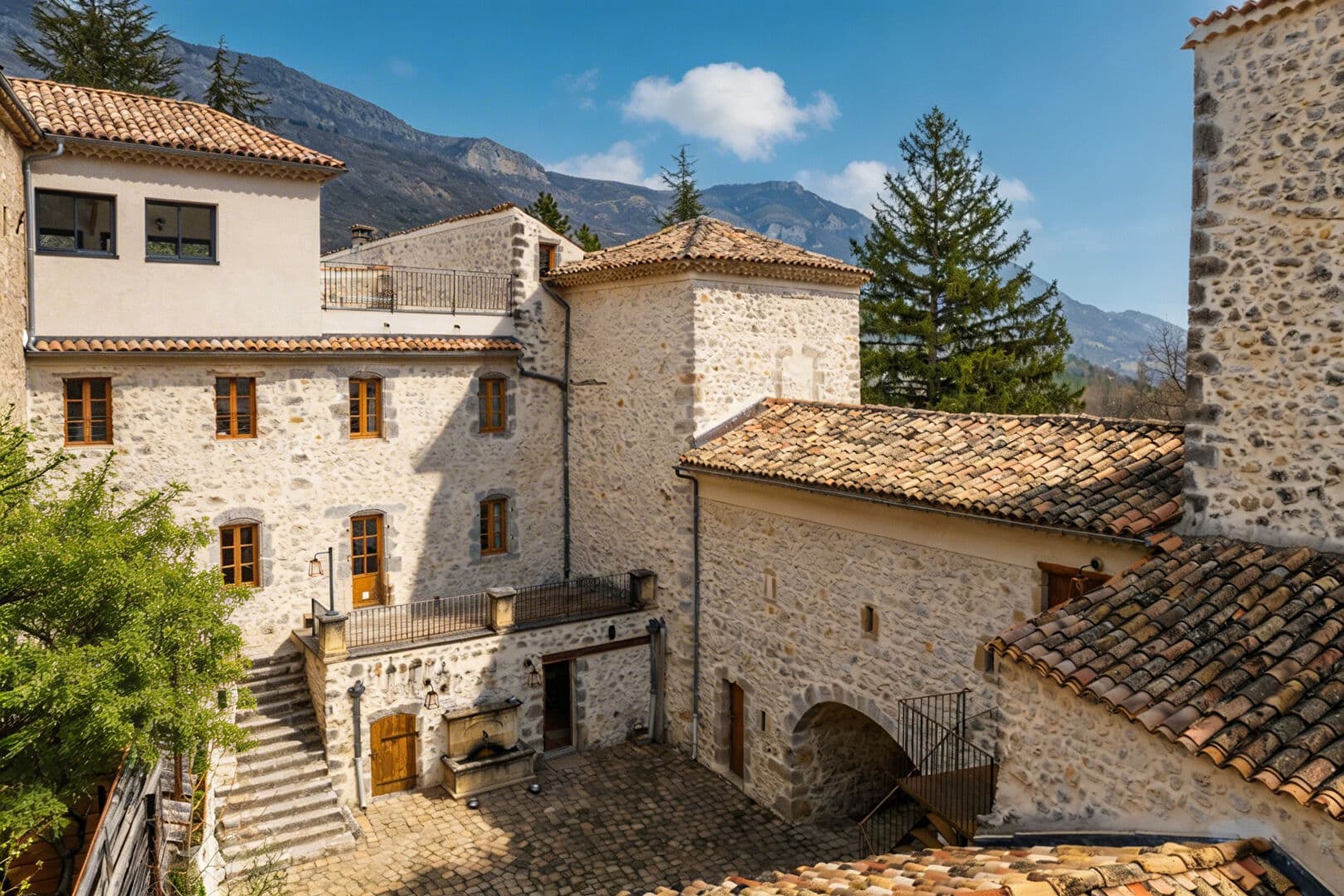 Historic Château with Old Tower and Dovecote in Serene Setting 4