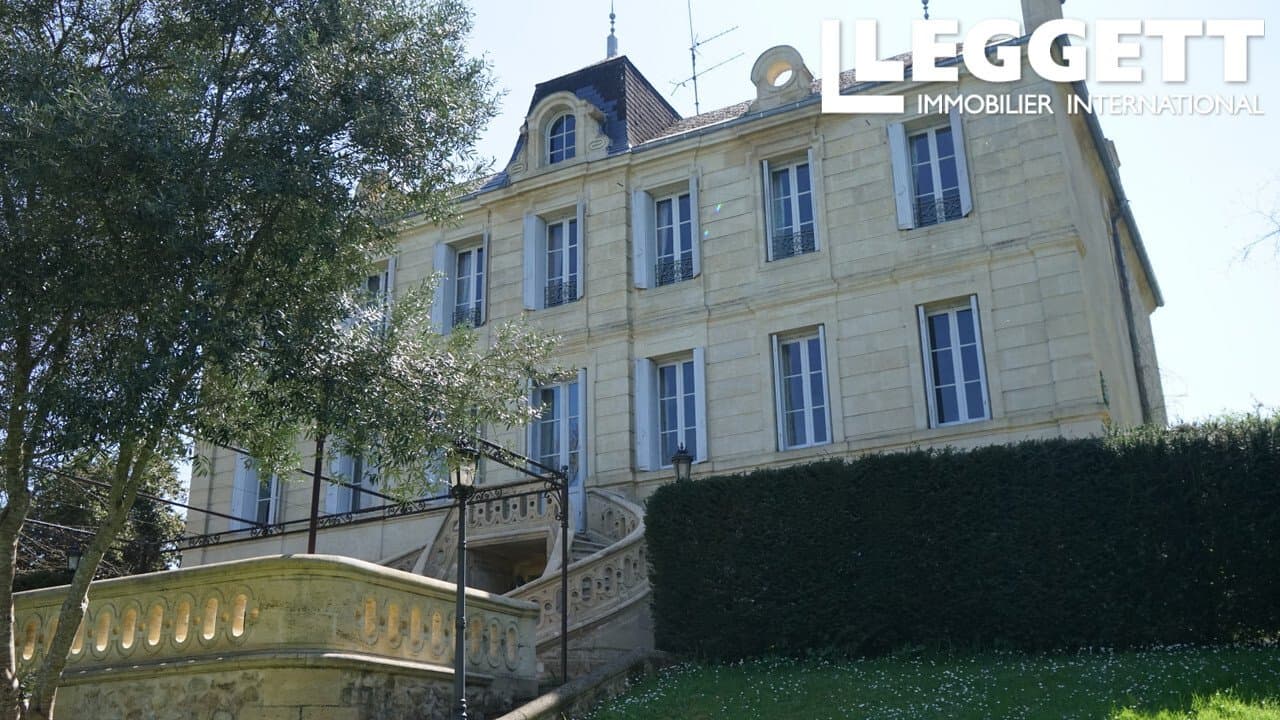 19th Century Château With Pool And Independent Outbuildings Near Saint Emilion