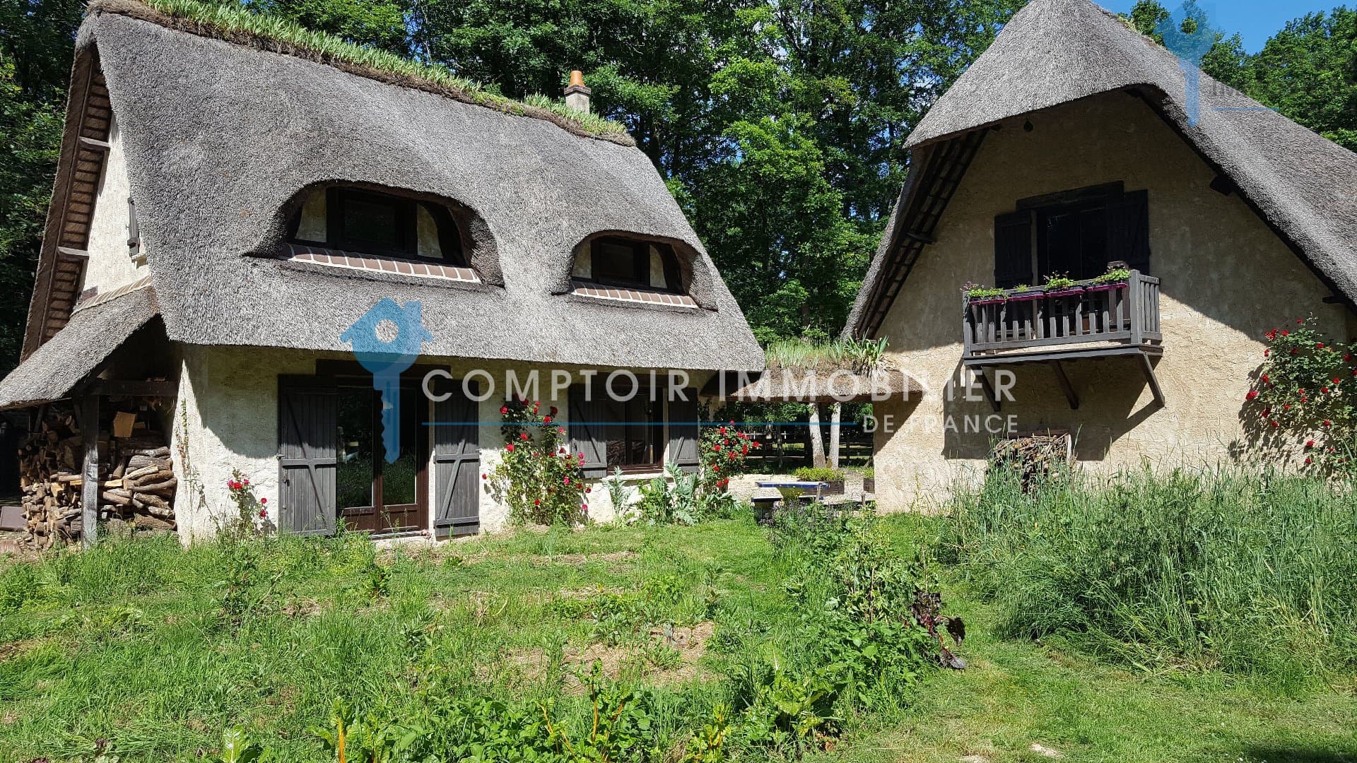 Charming Property With Two Dwellings Set On 4.5 Hectares Of Wooded Land — in France