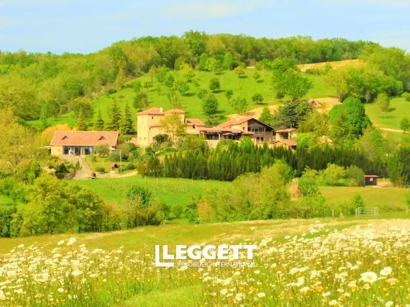 Stunning Estate with Lakeside Houses and Mountain Views 3