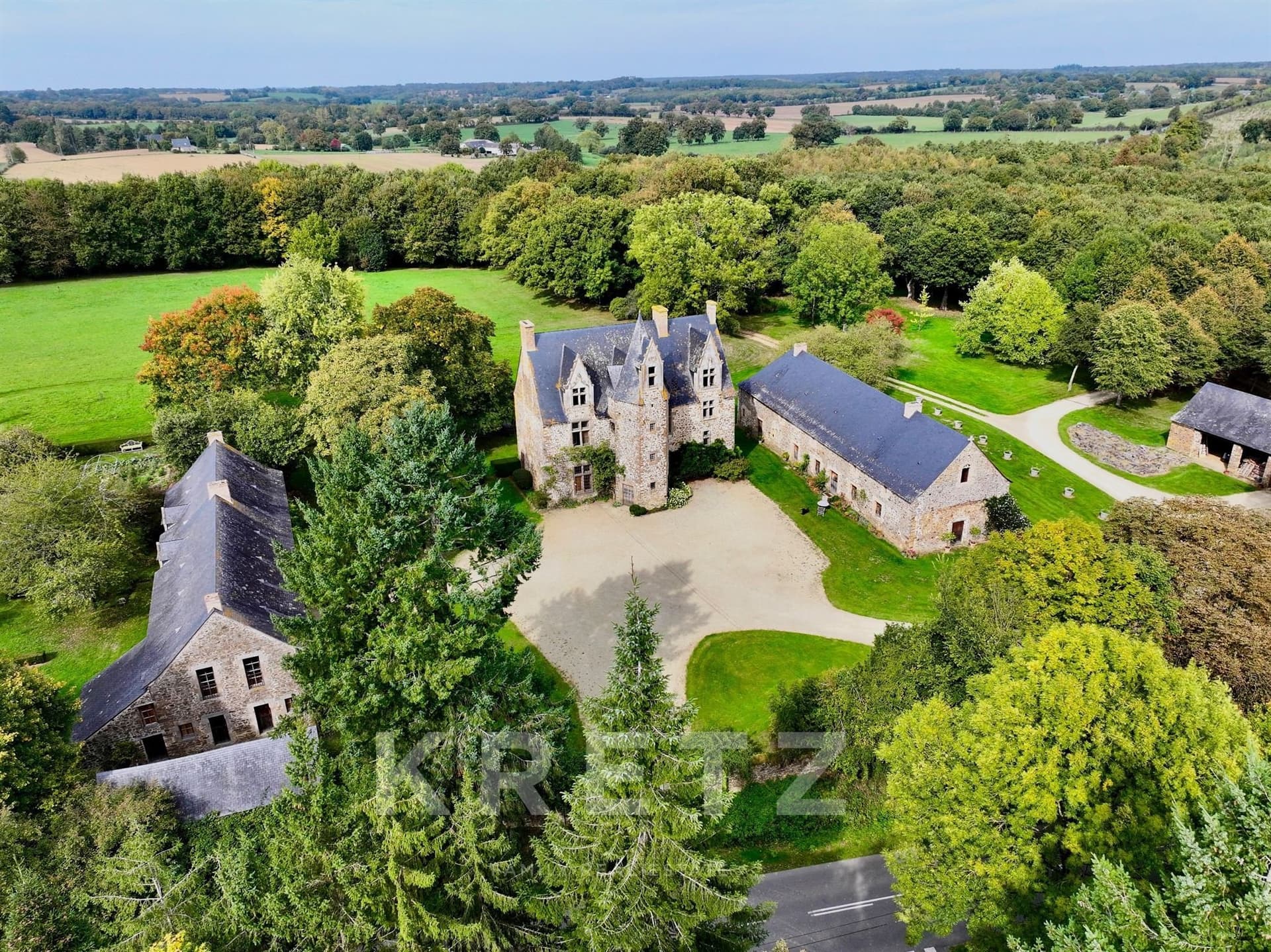 Timeless 15th Century Manor With 3.5 Hectare Lake And 18.7 Hectare Estate