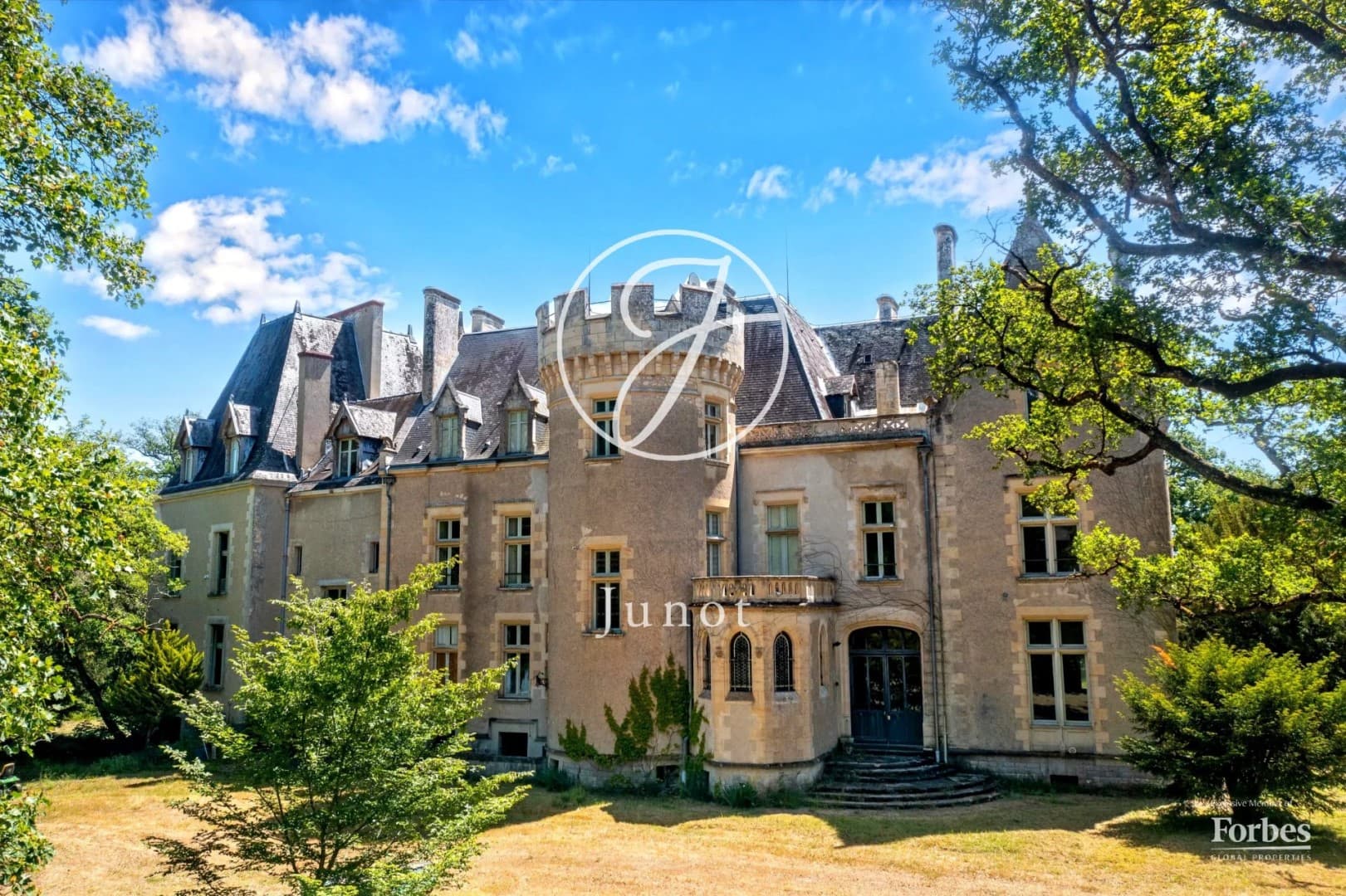 Exceptional 19th Century Neo-Gothic Château With Swimming Pool