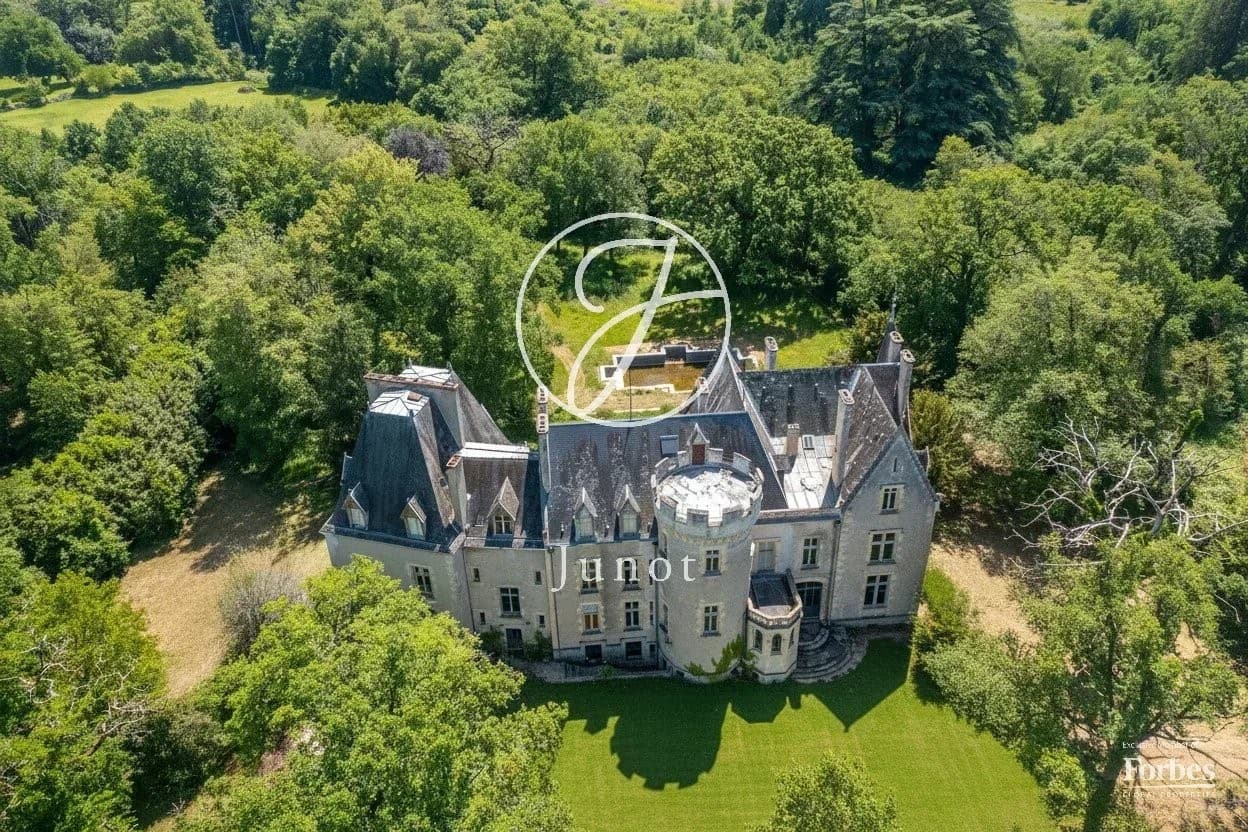 Exceptional 19th Century Neo-Gothic Château With Swimming Pool 3