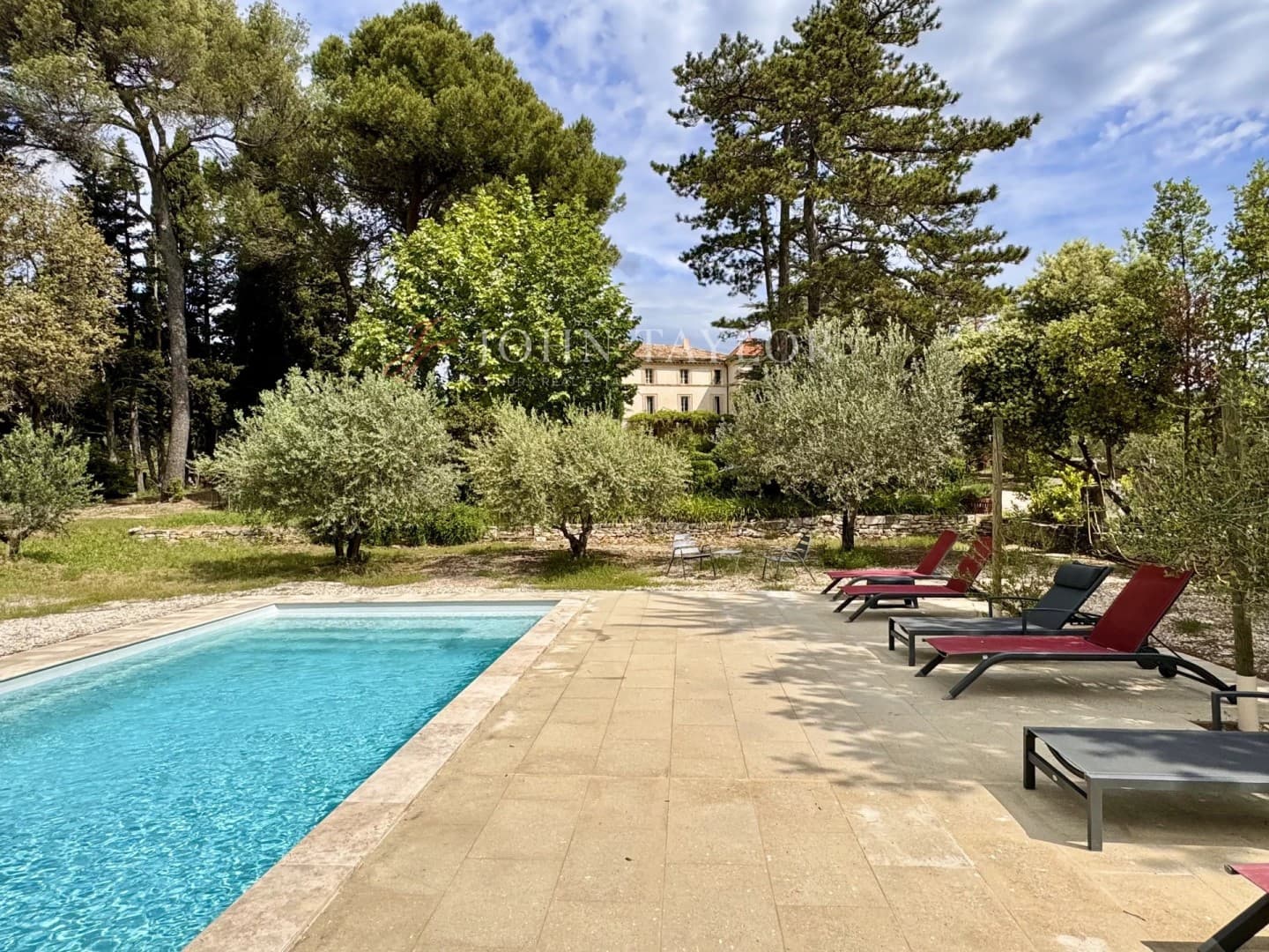 Majestic 18th Century Château Surrounded By Lavender Fields And Vineyards