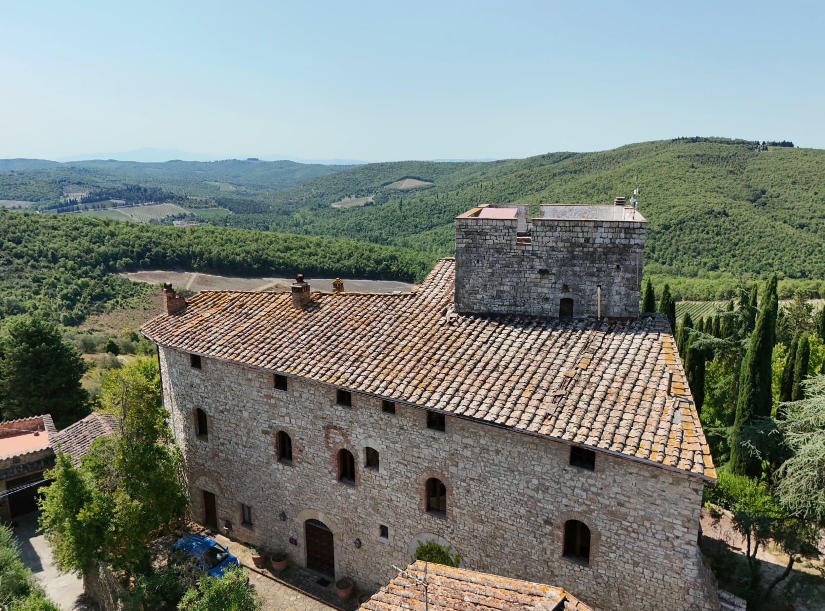 Historic Castle With Pool And Guesthouses In Chianti Classico 3