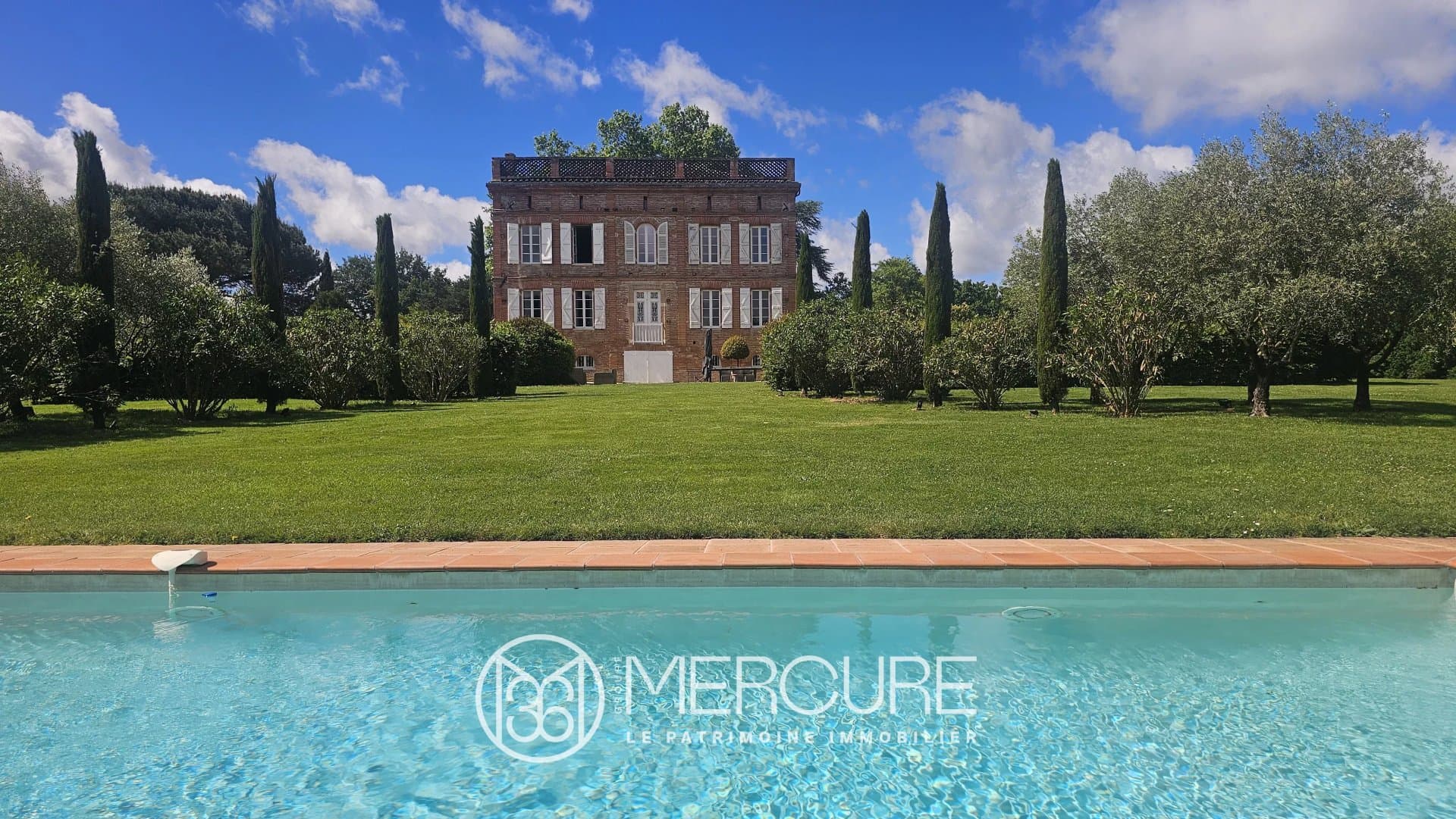 Elegant Mansion with Caretaker's House and Enclosed Park
