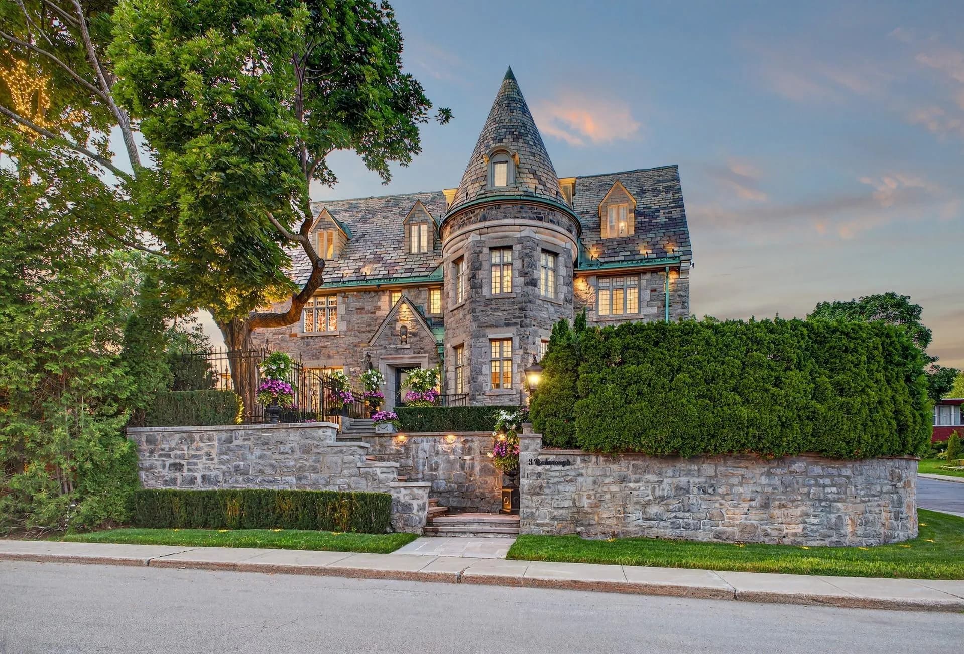 Iconic Gated Estate in Westmount with Custom Pool and Unobstructed Views