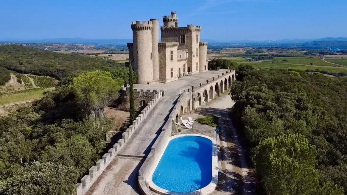 Majestic 19th Century Château With Panoramic Views