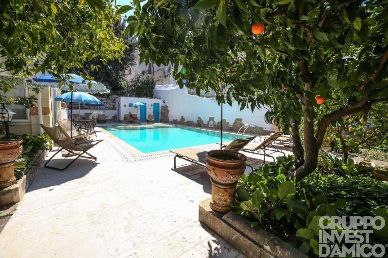 Historic Building With Private Pool And Multiple Apartments In Ostuni — in Apulia, Italy