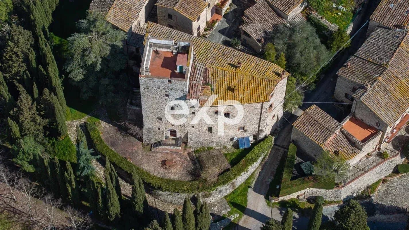 Historic Castle With Panoramic Pool And Olive Grove In Chianti Classico 2