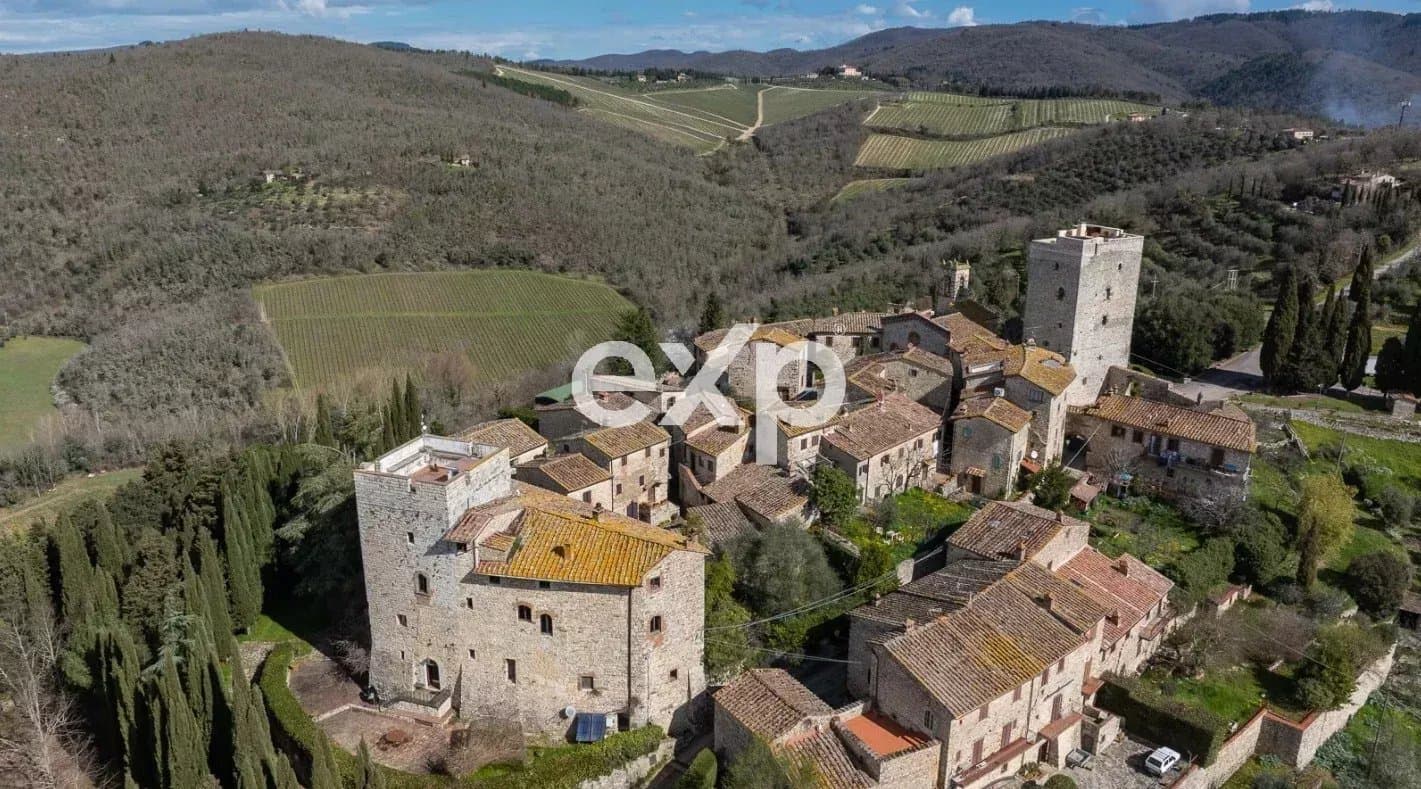 Historic Castle With Panoramic Pool And Olive Grove In Chianti Classico 5
