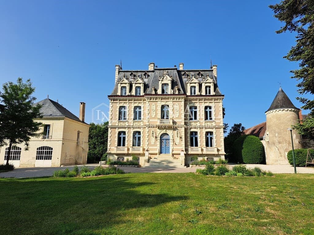 Majestic Château with Professional Activity in the Loire Valley — Château for sale in Loire Valley, France