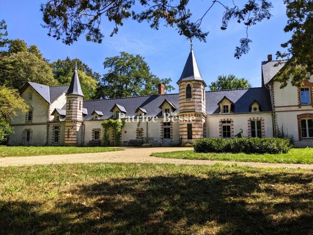 Historic Château of Novelist Hervé Bazin in Picturesque Anjou — Château for sale in Haut-Anjou, France
