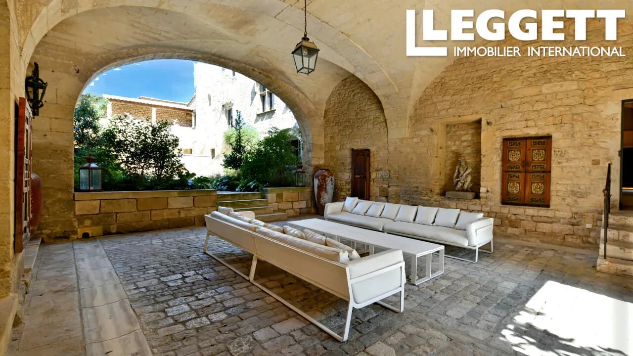 Exceptional Renovated Medieval Château With Pool Near Uzès 4